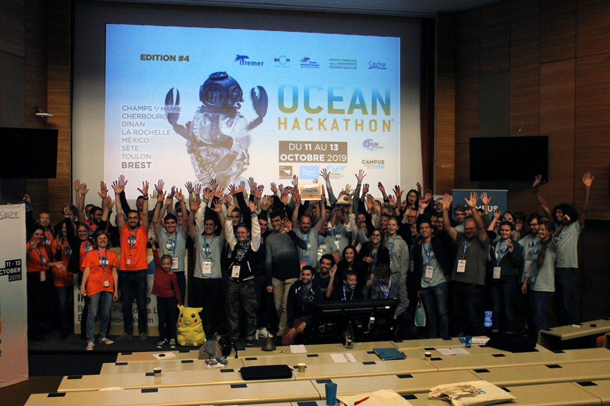 Retour sur Ocean Hackathon® 2019, 4ème édition à Brest et 1ère en « multi-site »